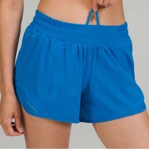 ❤️ Lululemon Hotty Hot Short Poolside Blue Size 6